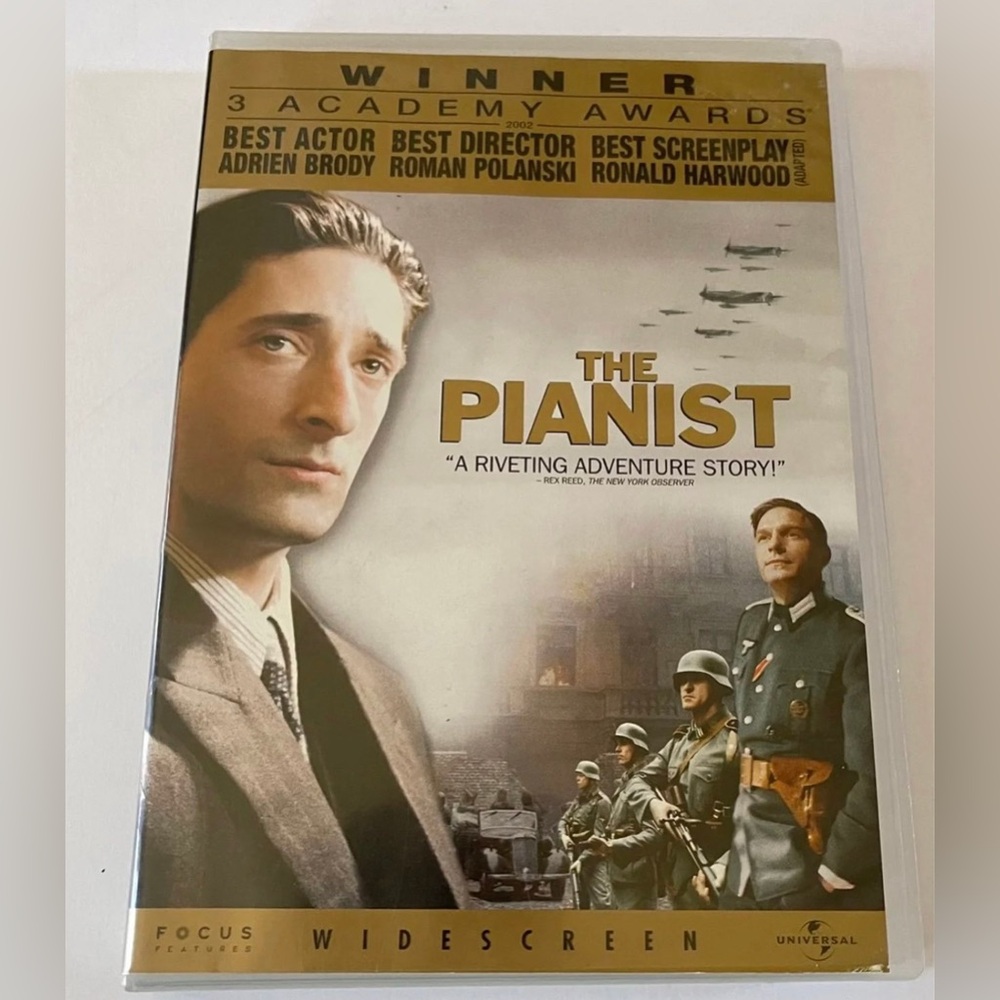 The Pianist movie - DVD - Adrien Brody